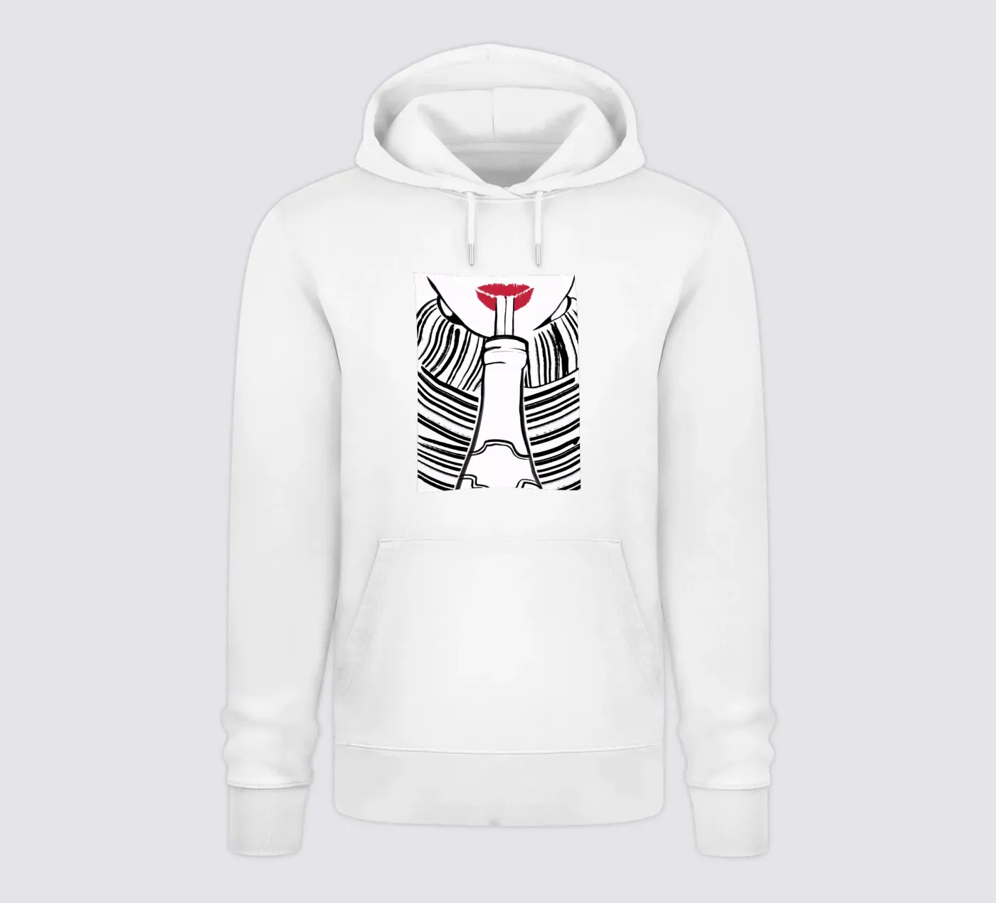 Double drinking hoodie van XOXO Arte delicious