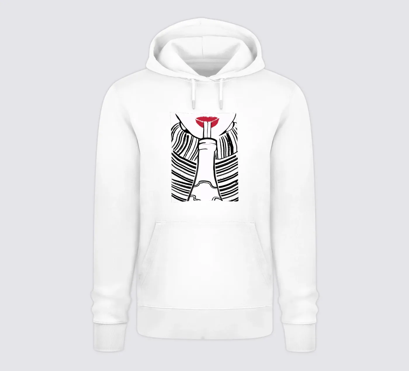 Double drinking hoodie van XOXO Arte delicious
