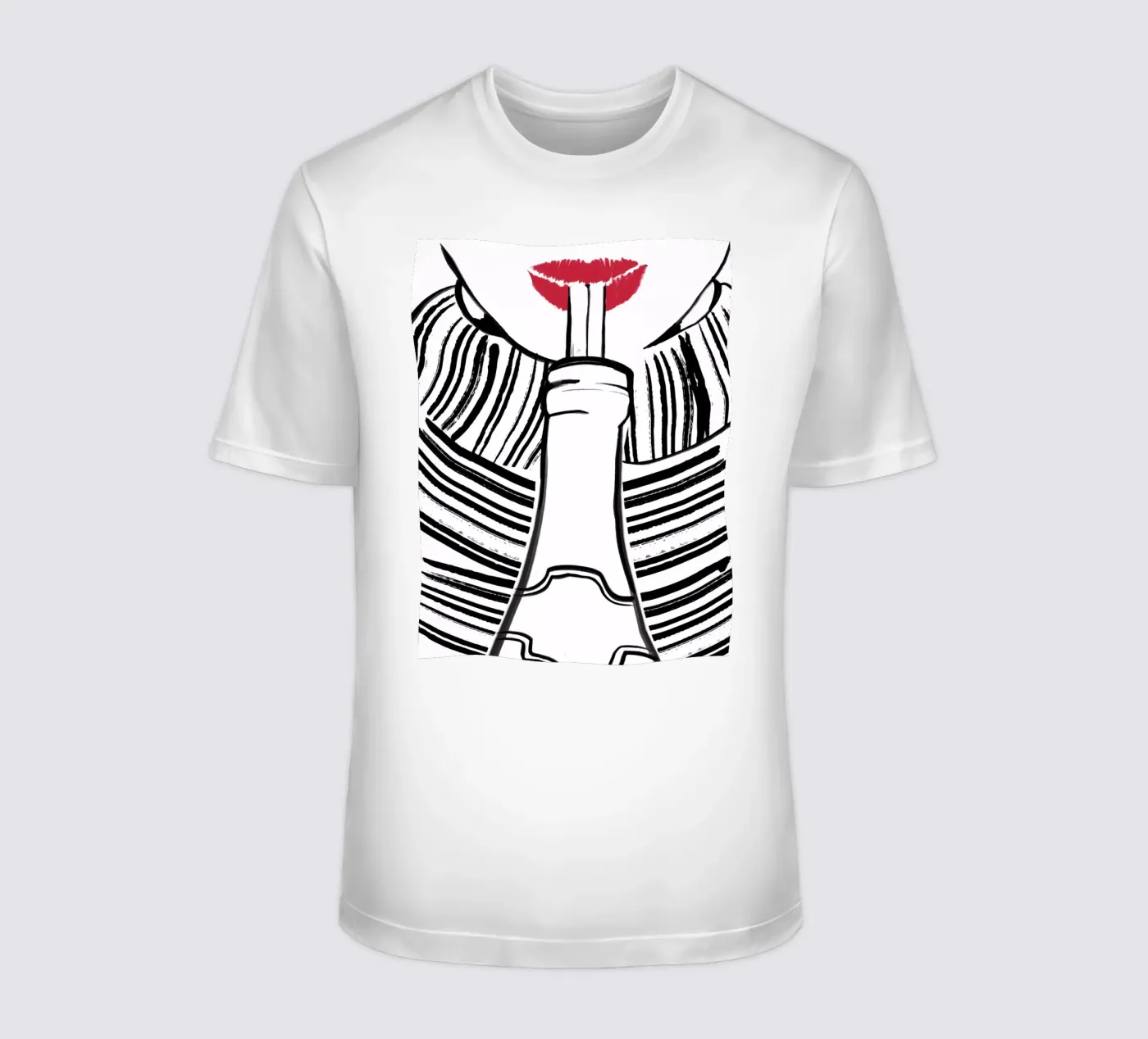 Double drinking t-shirt da XOXO Arte delicious