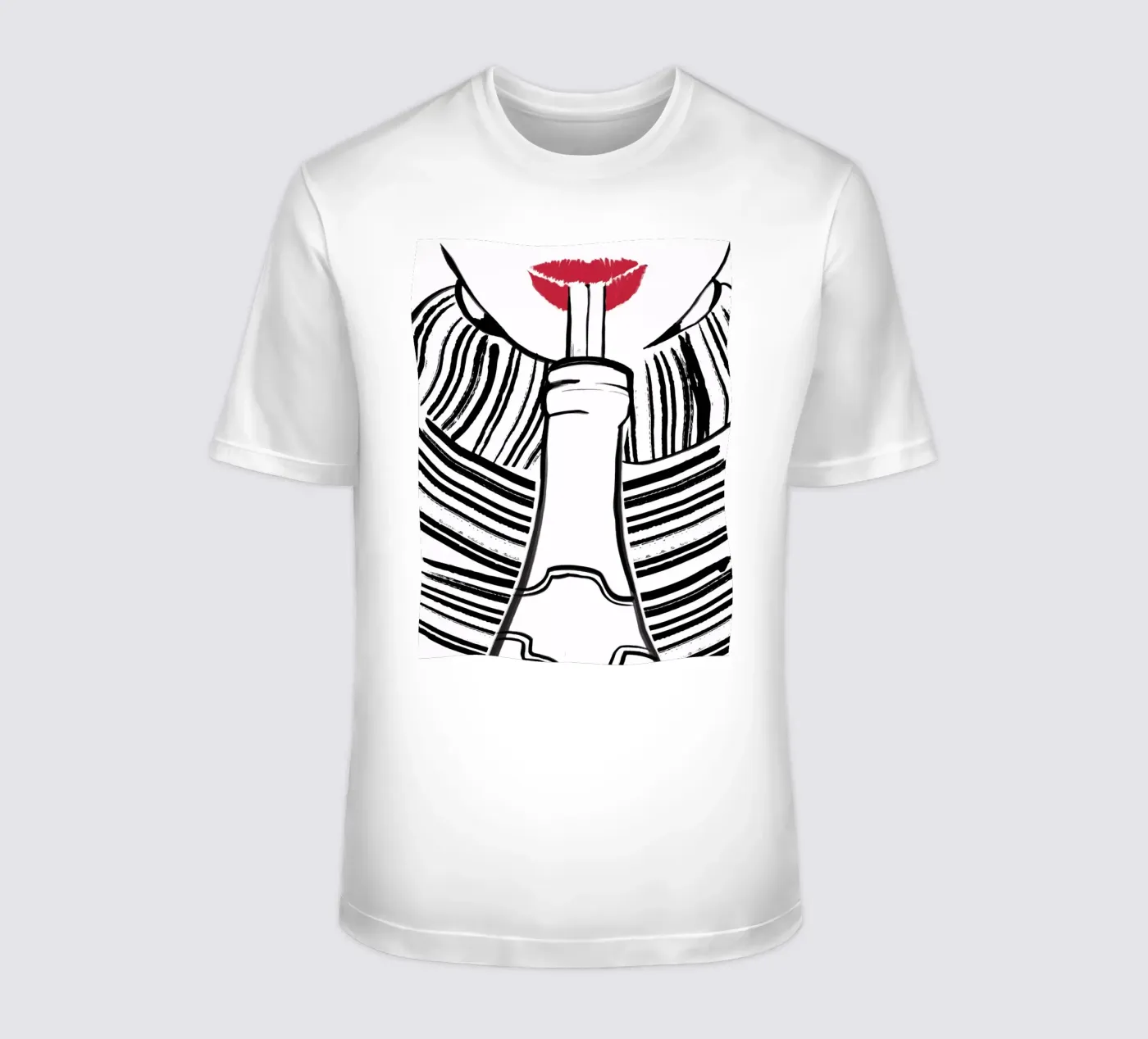 Double drinking t-shirt da XOXO Arte delicious