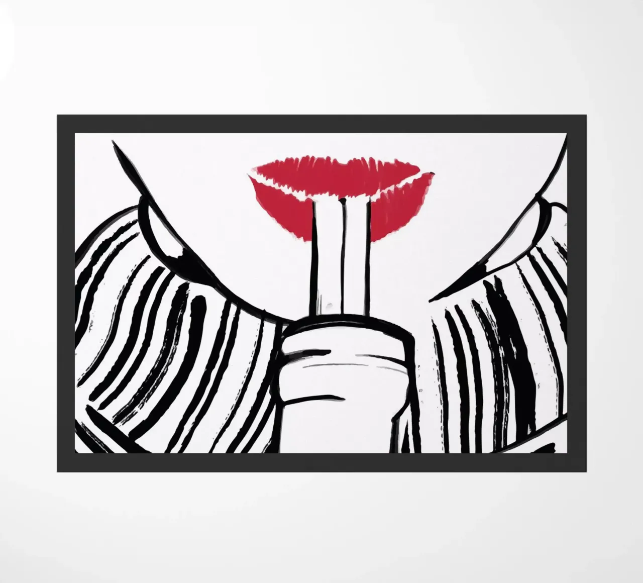 Double drinking Fußmatte von XOXO Arte delicious