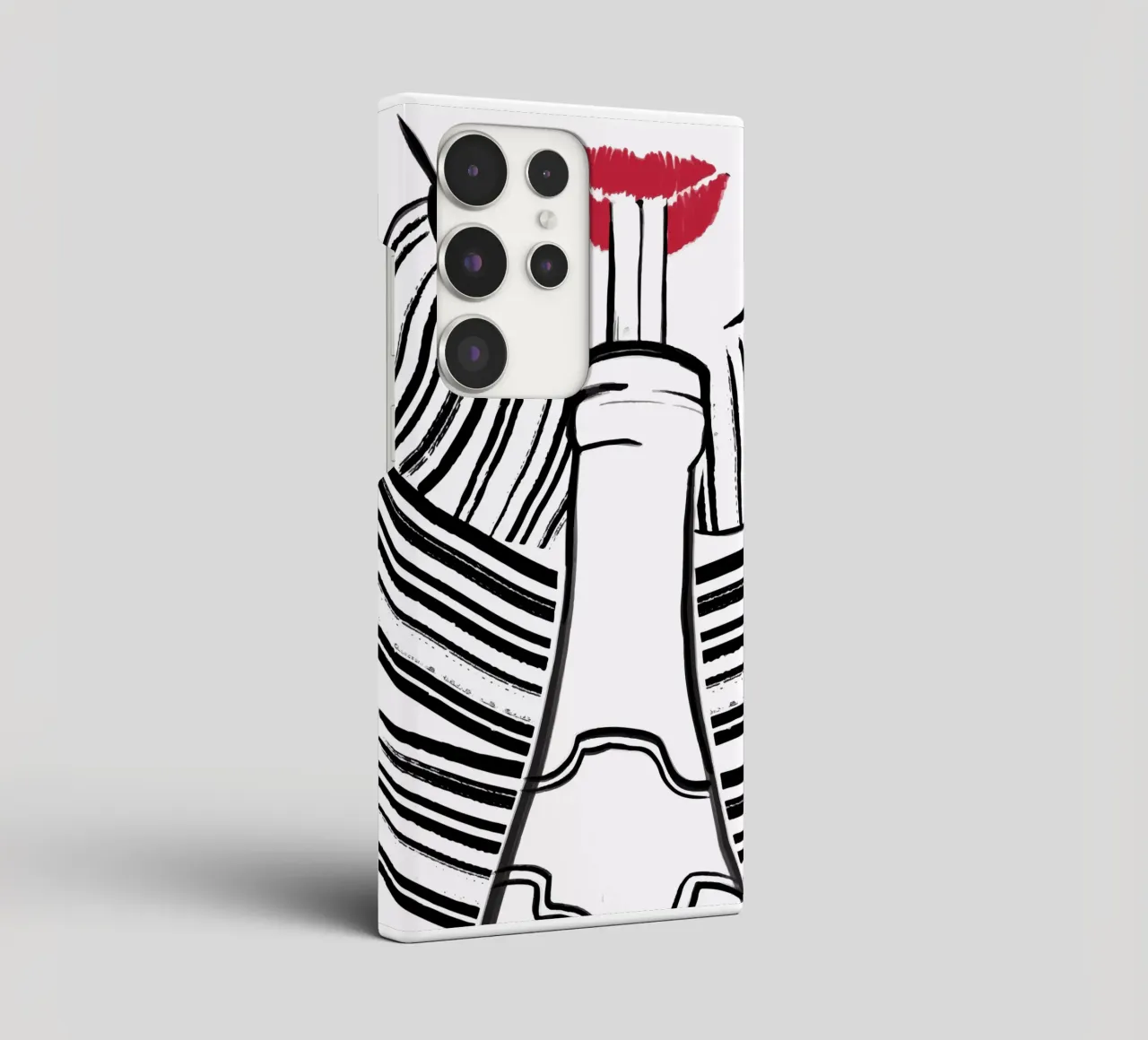 Double drinking cover samsung da XOXO Arte delicious