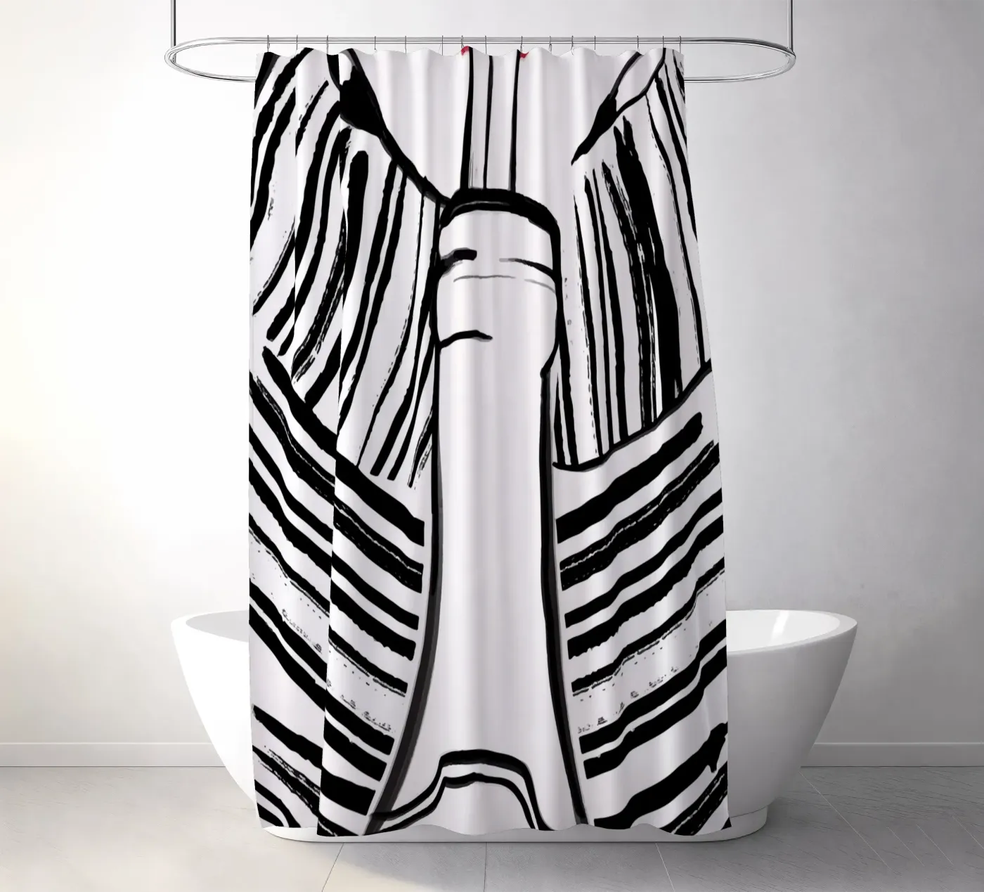 Double drinking douchegordijn van XOXO Arte delicious