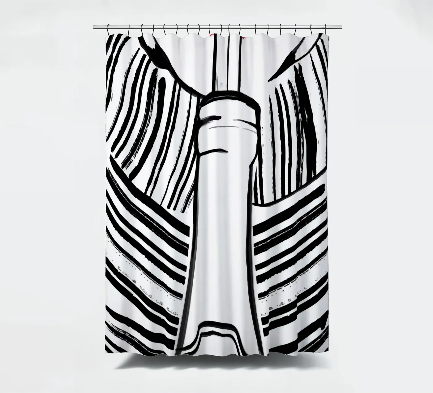 Double drinking douchegordijn van XOXO Arte delicious