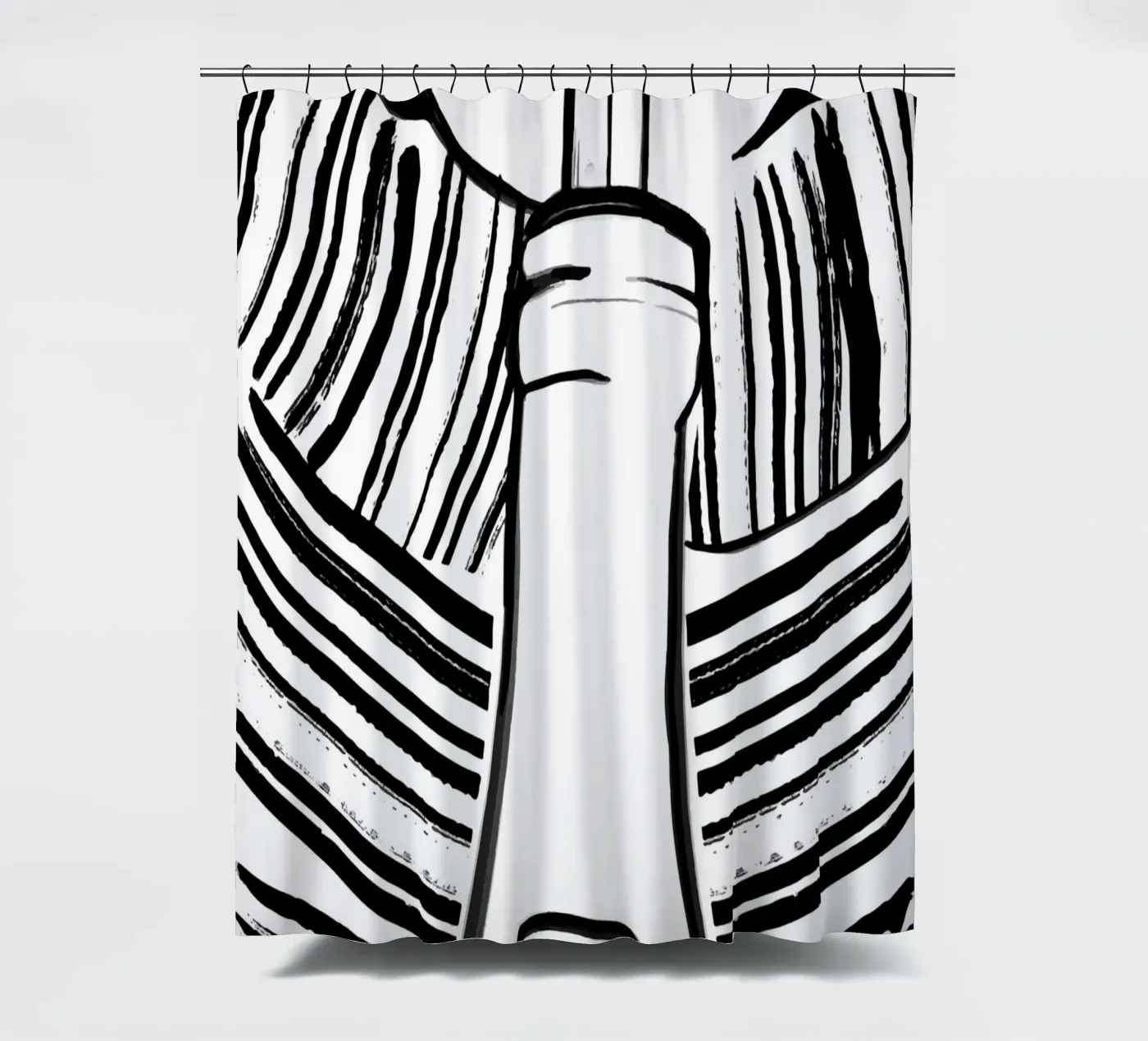 Double drinking douchegordijn van XOXO Arte delicious