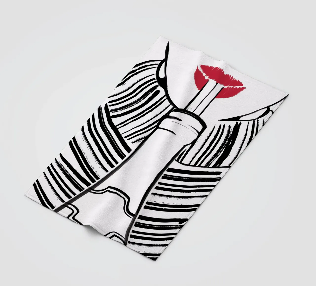 Double drinking fleecedeken van XOXO Arte delicious