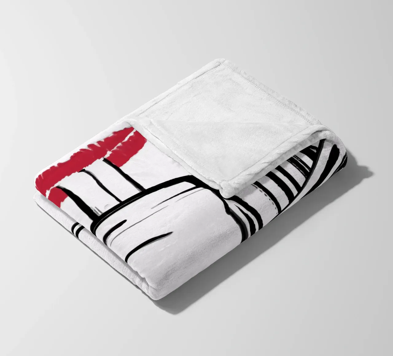 Double drinking fleecedeken van XOXO Arte delicious