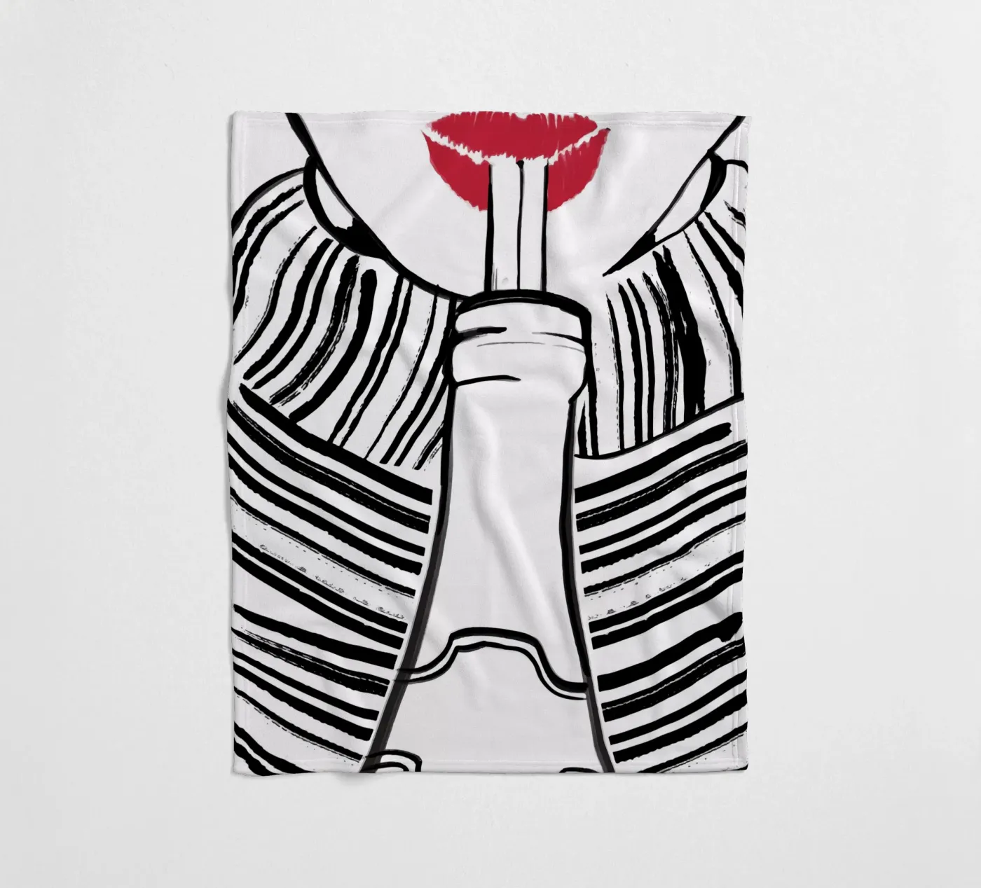 Double drinking Fleecedecke von XOXO Arte delicious