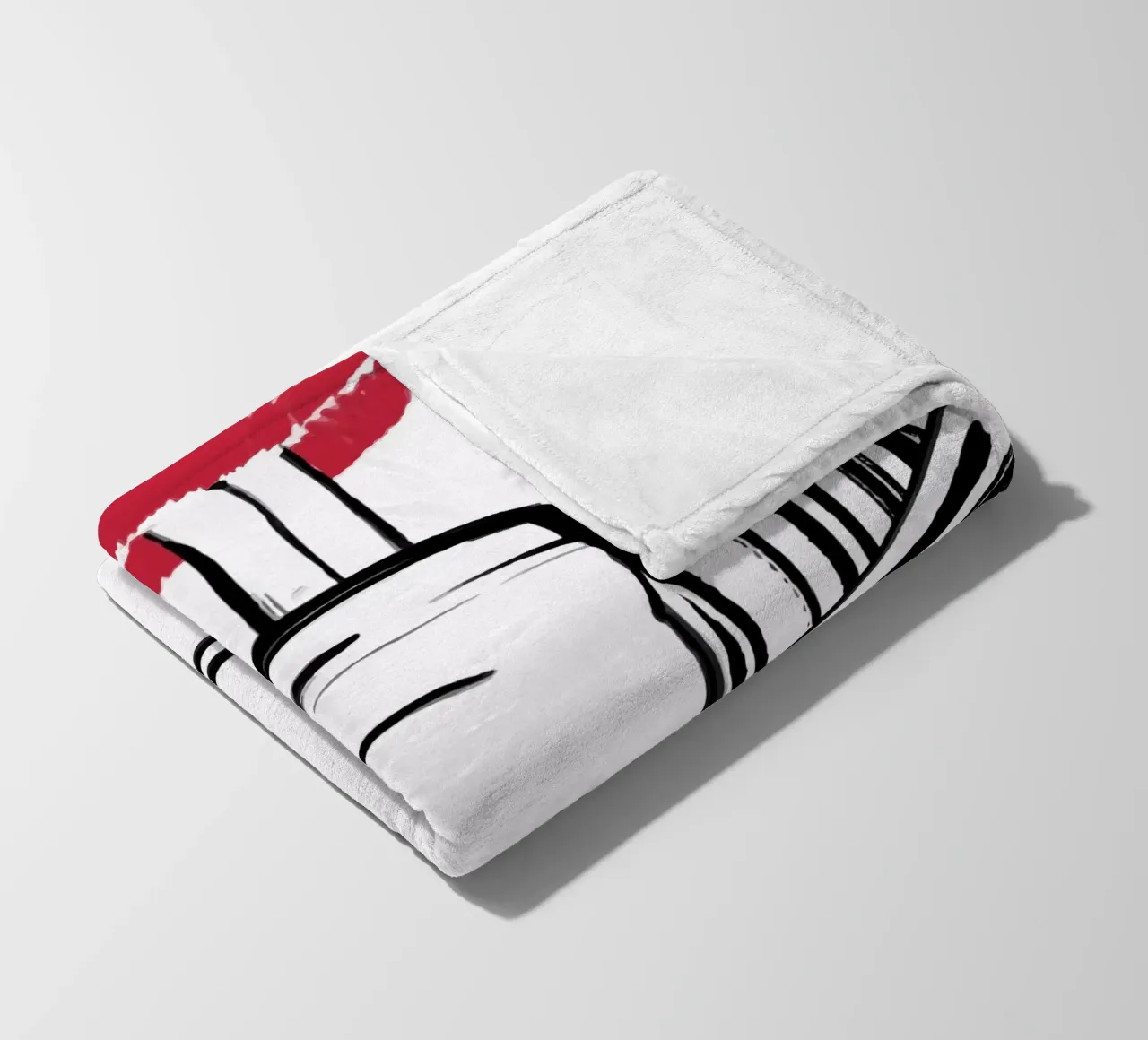 Double drinking fleecedeken van XOXO Arte delicious