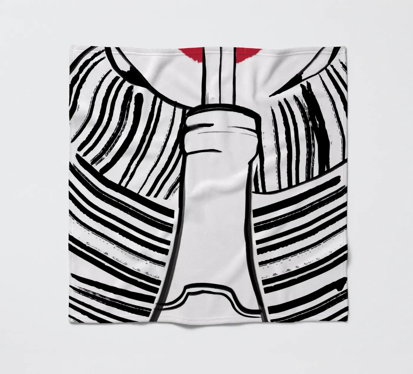 Double drinking plaid polaire de XOXO Arte delicious