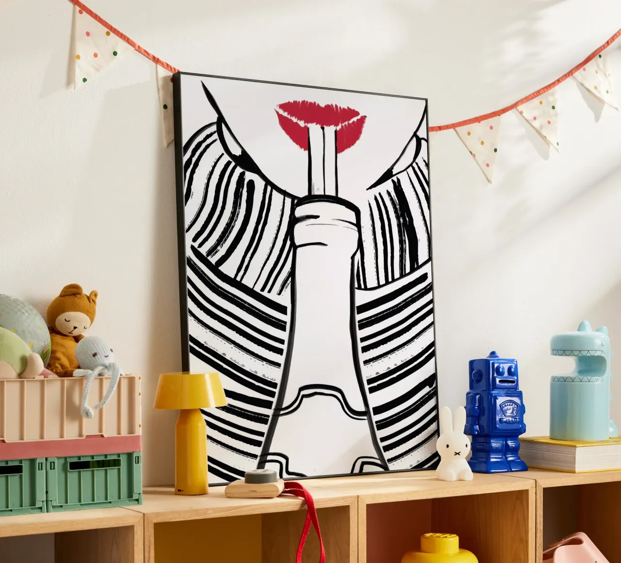 Double drinking forex plate by XOXO Arte delicious