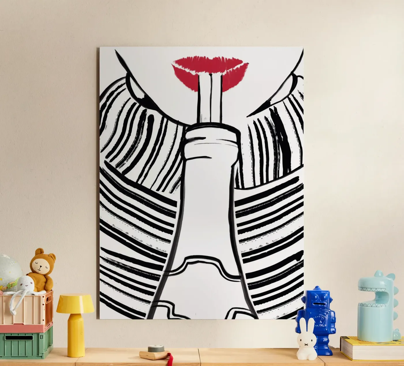 Double drinking alluminio dibond da XOXO Arte delicious