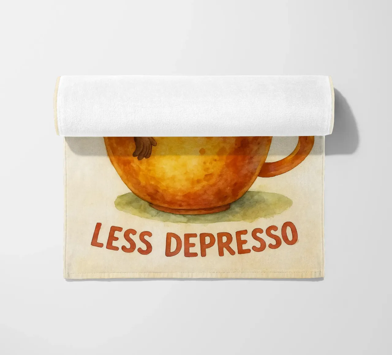 procione divertente più espresso meno depresso telo mare da tanabaroo