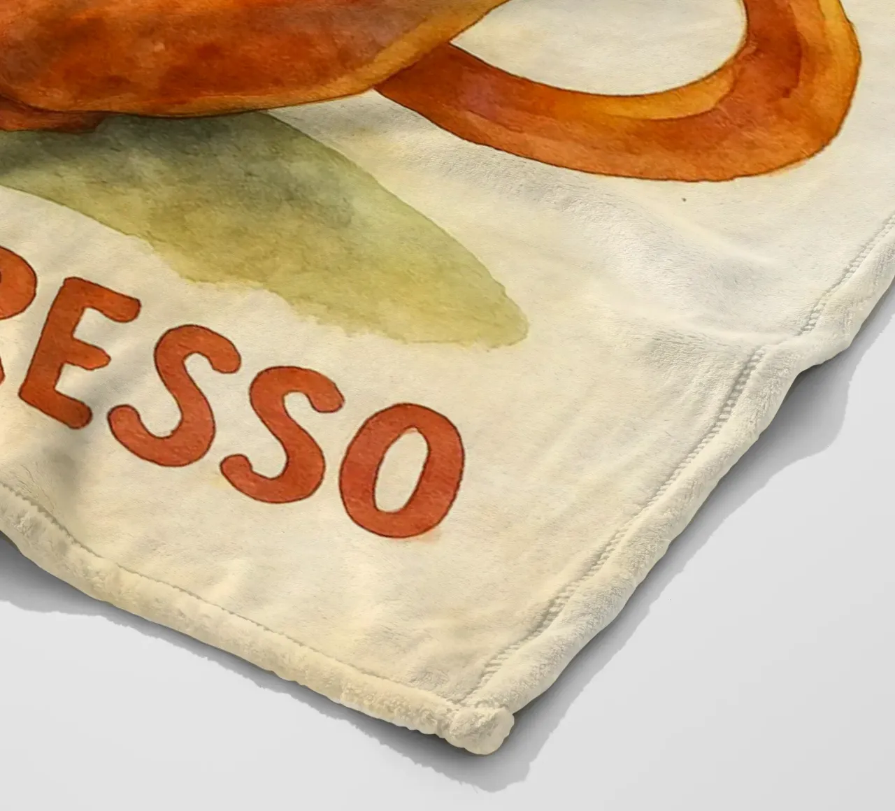 procione divertente più espresso meno depresso coperta in pile da tanabaroo