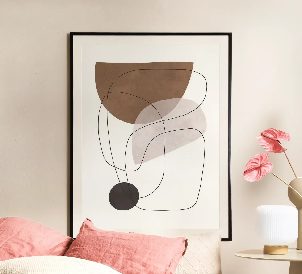 Linee e forme poster da Lisa Becker