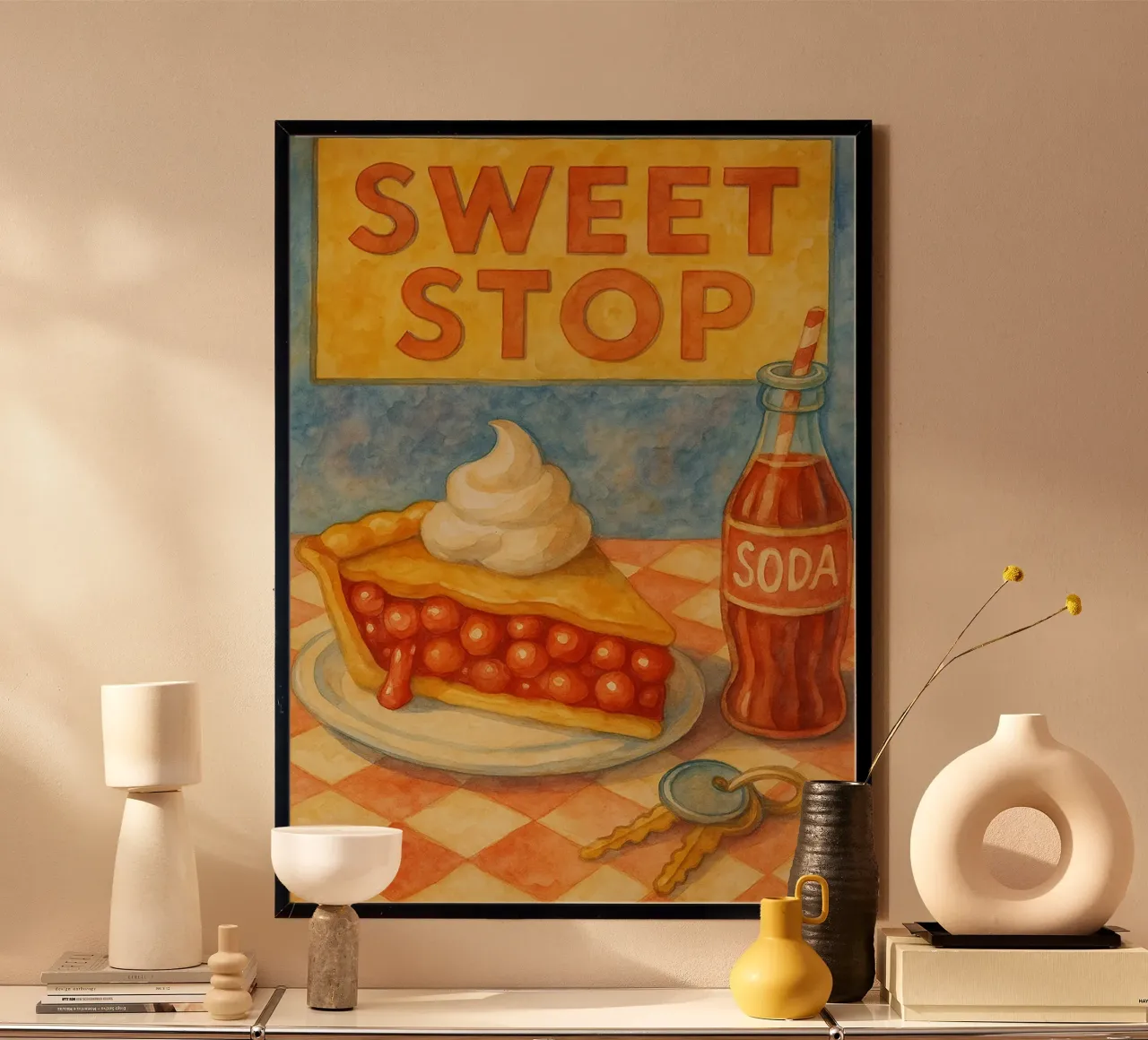 meme divertente sulla cucina dolce stop poster da tanabaroo