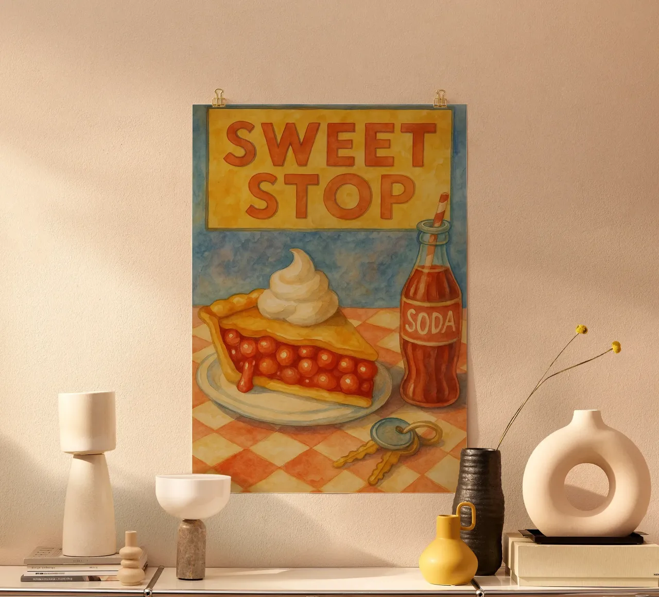 meme divertente sulla cucina dolce stop poster da tanabaroo