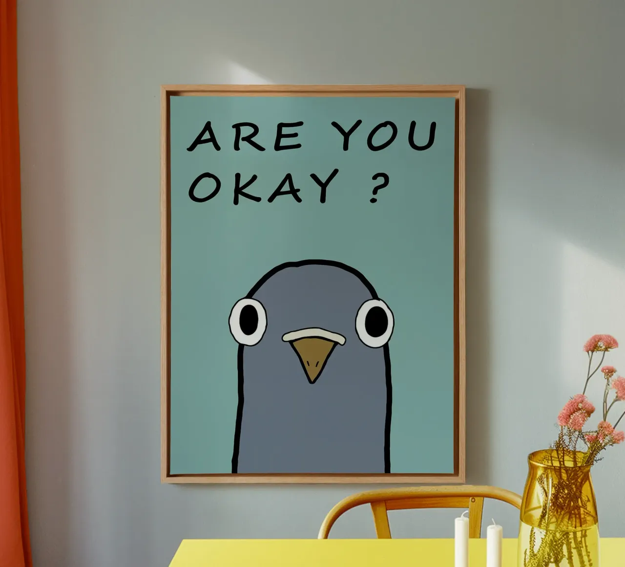 Ben je Oké_ canvas met Baklijst van Hannah Meyer