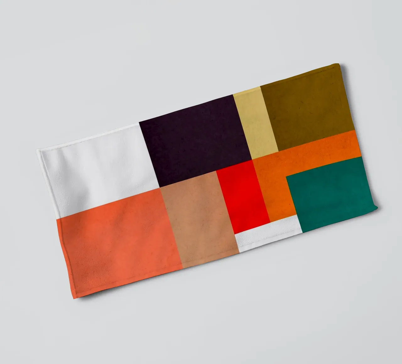 Abstract and conceptual towel by Anna Müller