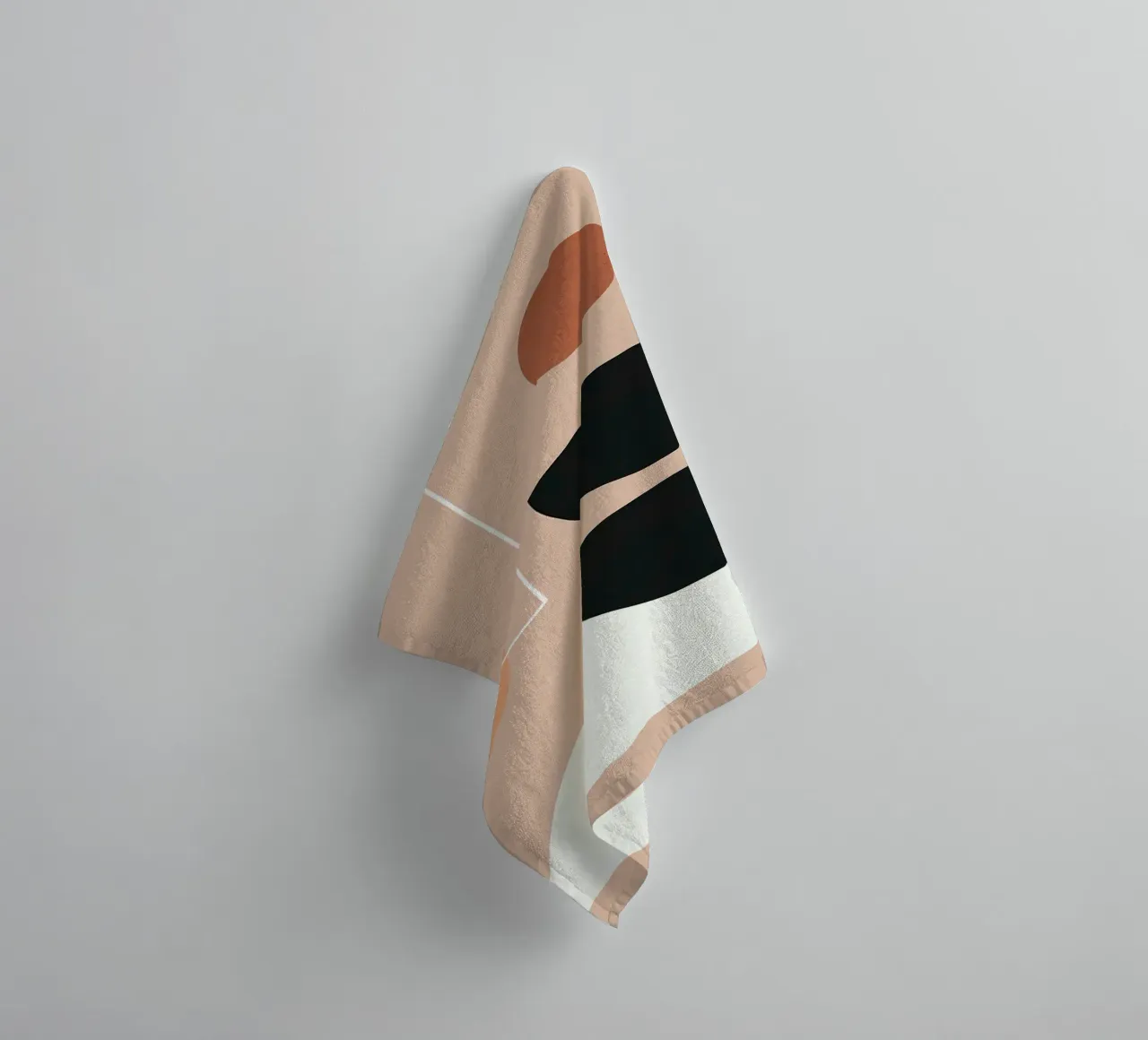 Forme geometriche asciugamano da bagno da Anna Müller
