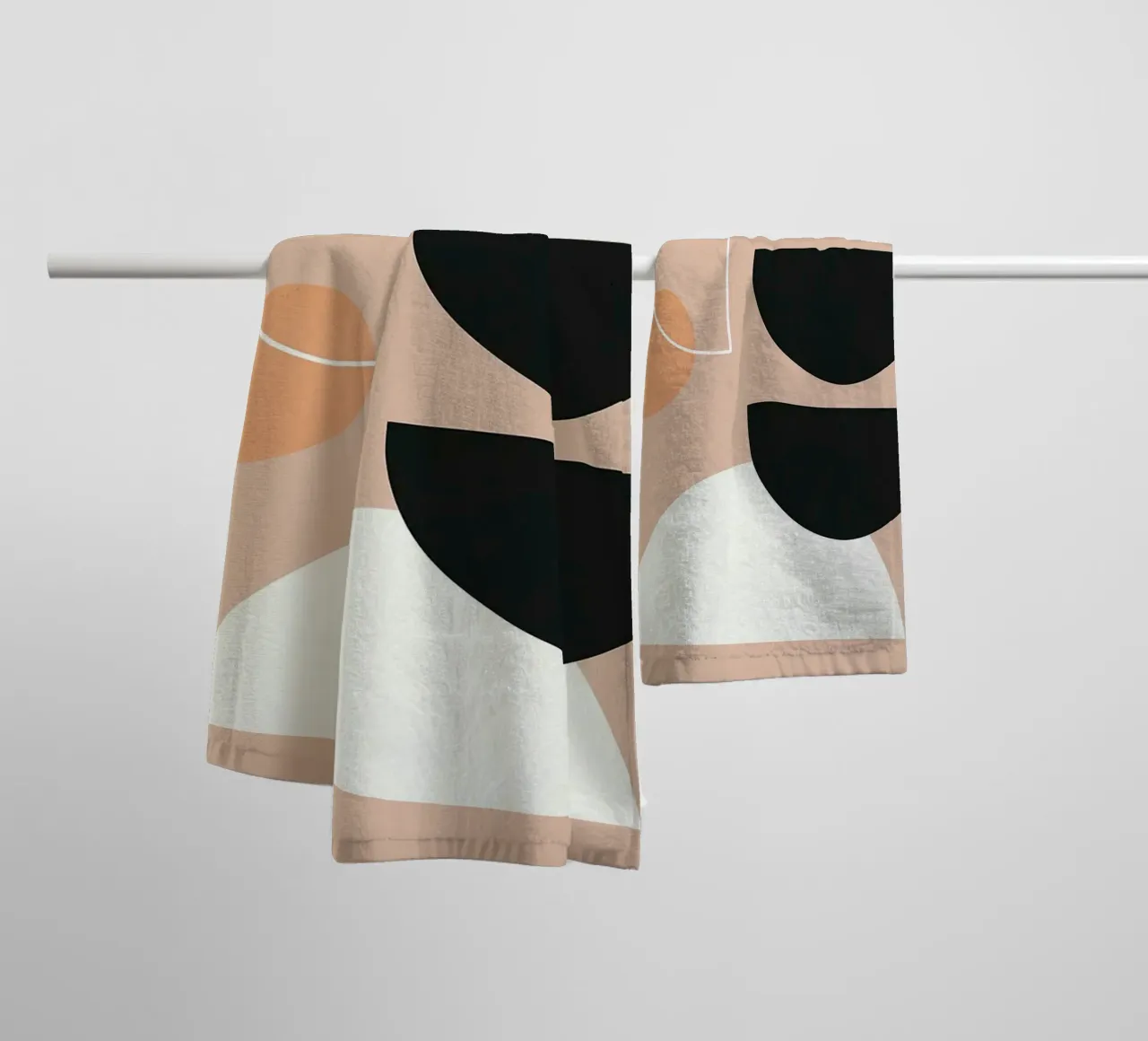 Forme geometriche asciugamano da bagno da Anna Müller