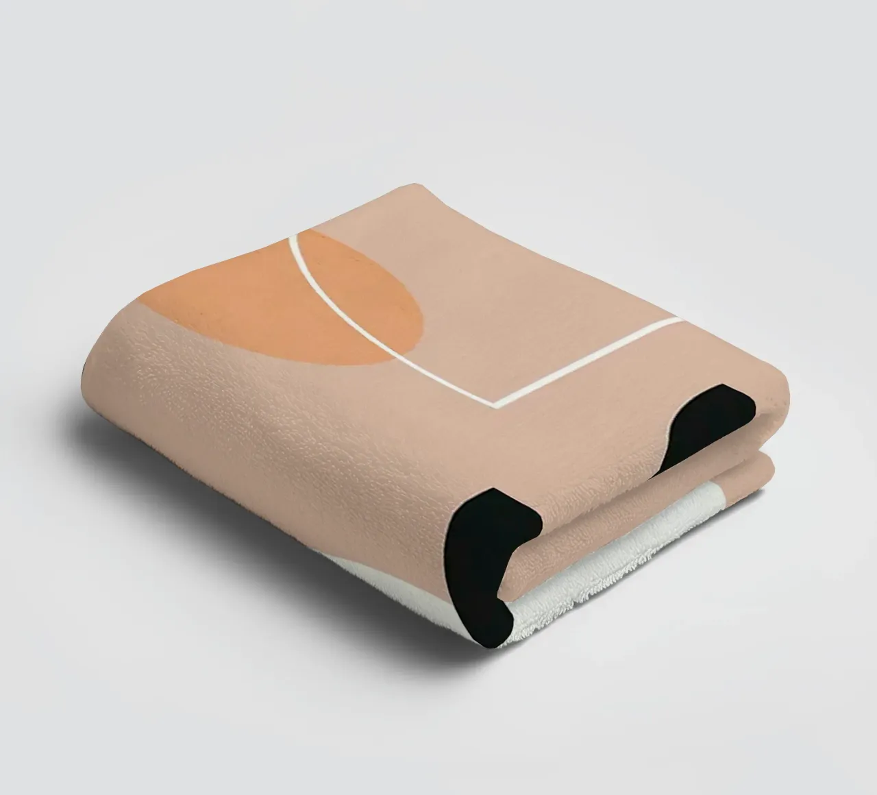Forme geometriche asciugamano da bagno da Anna Müller