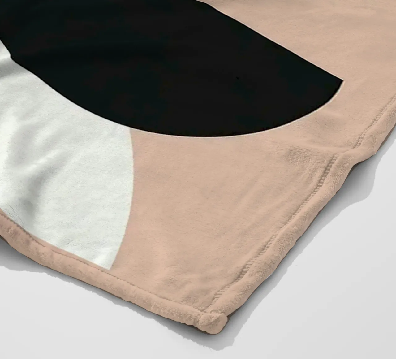 Forme geometriche coperta in pile da Anna Müller