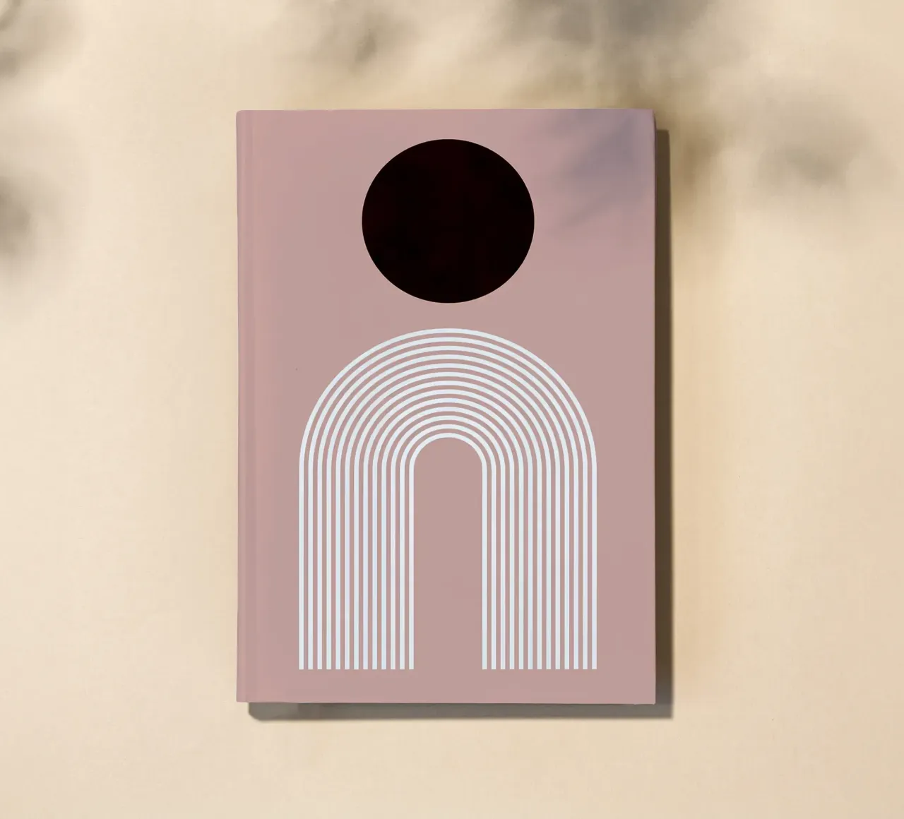 Circles and lines notebook by Anna Müller