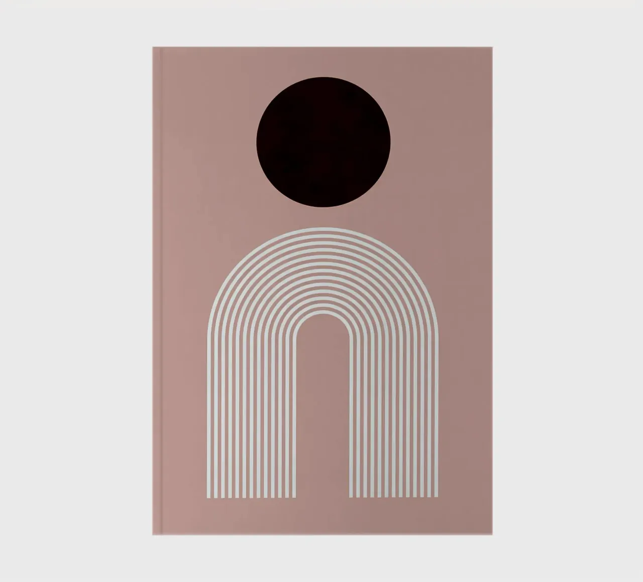 Circles and lines notebook by Anna Müller