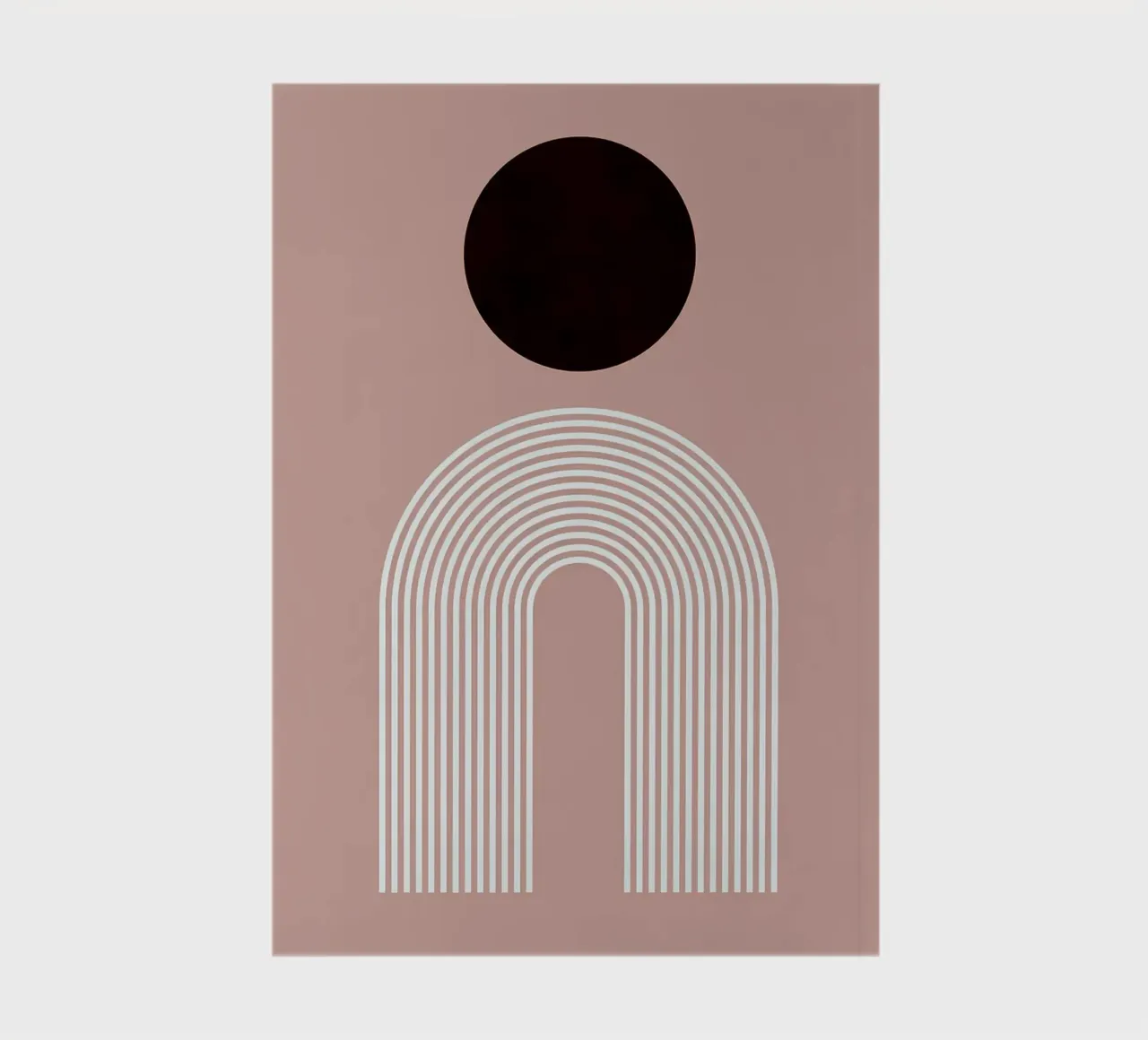 Circles and lines notebook by Anna Müller
