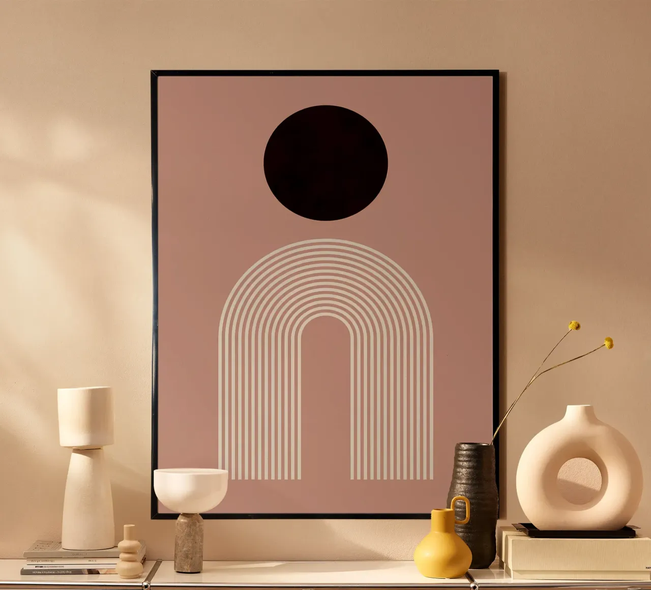 Cerchi e linee poster da Anna Müller
