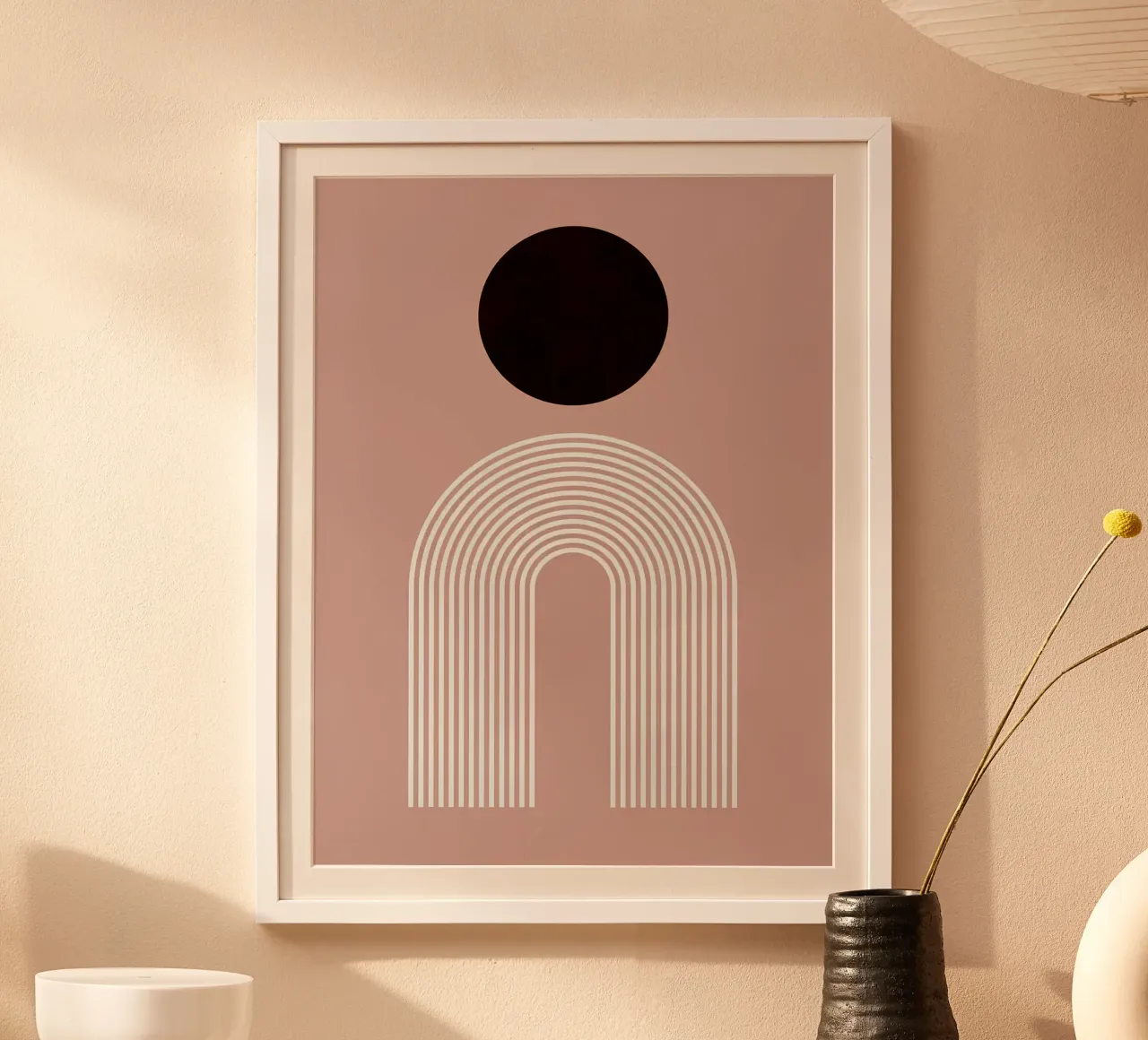 Cerchi e linee poster da Anna Müller