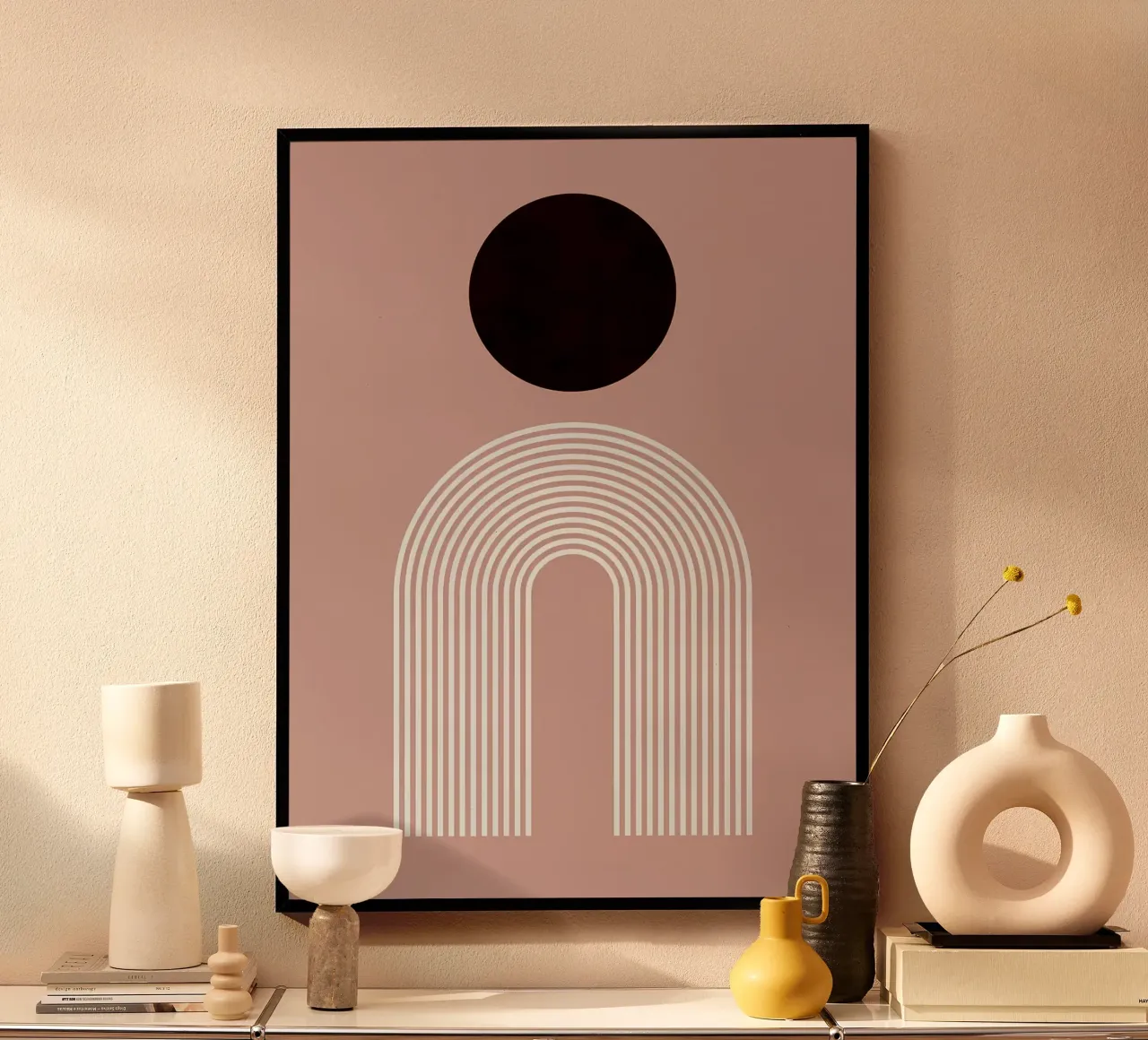 Cerchi e linee poster da Anna Müller