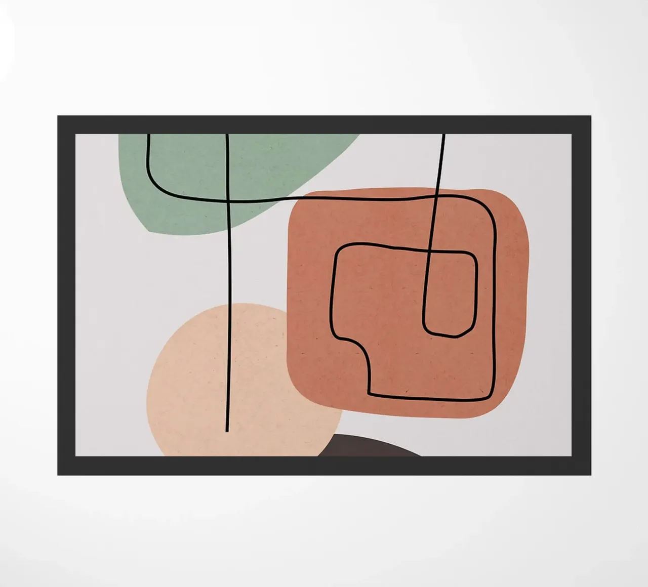 Geometrico e minimalista zerbino da Anna Müller