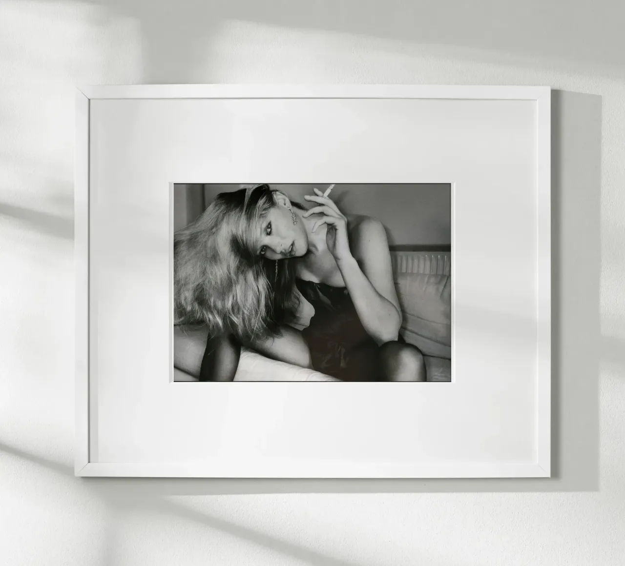 Kate Moss Zigarette 01 Poster von vintgeseyn