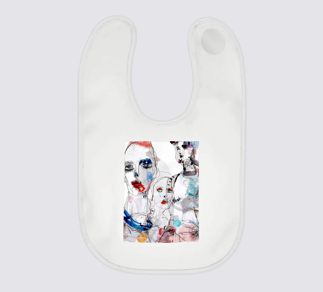 volti della moda bavaglino da k i m