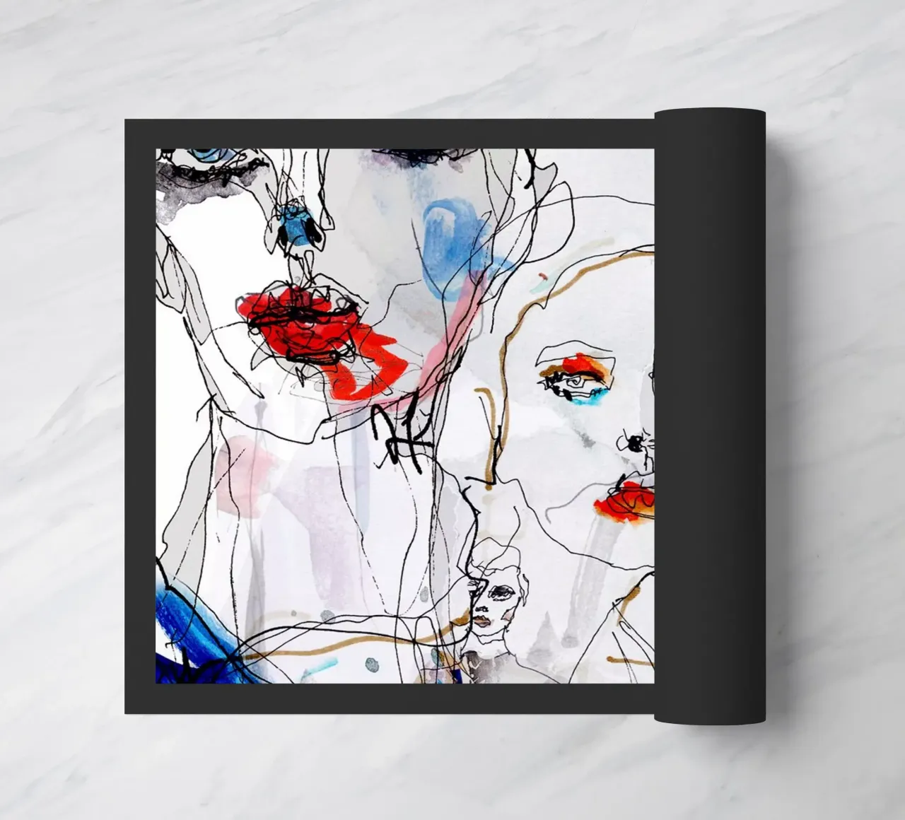 volti della moda zerbino da k i m