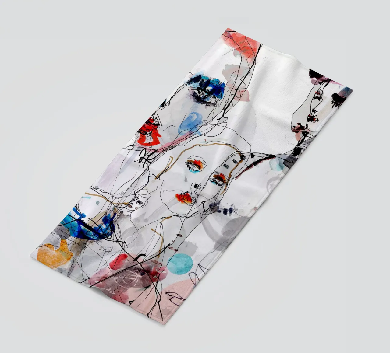 volti della moda telo mare da k i m