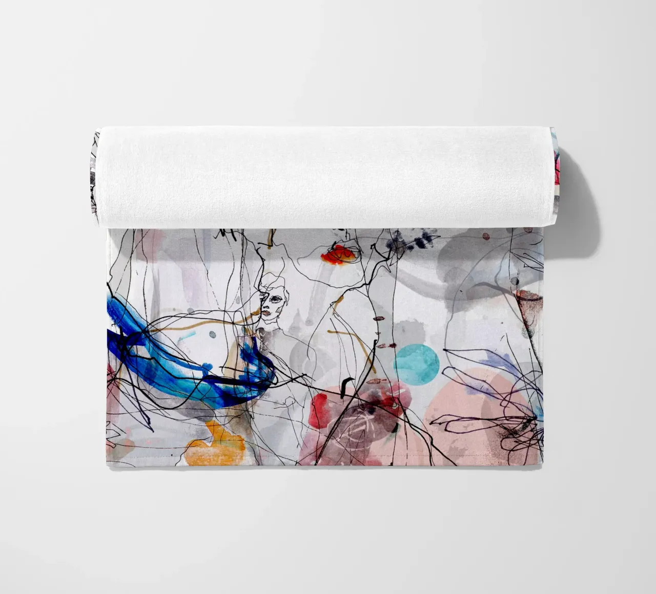 volti della moda telo mare da k i m