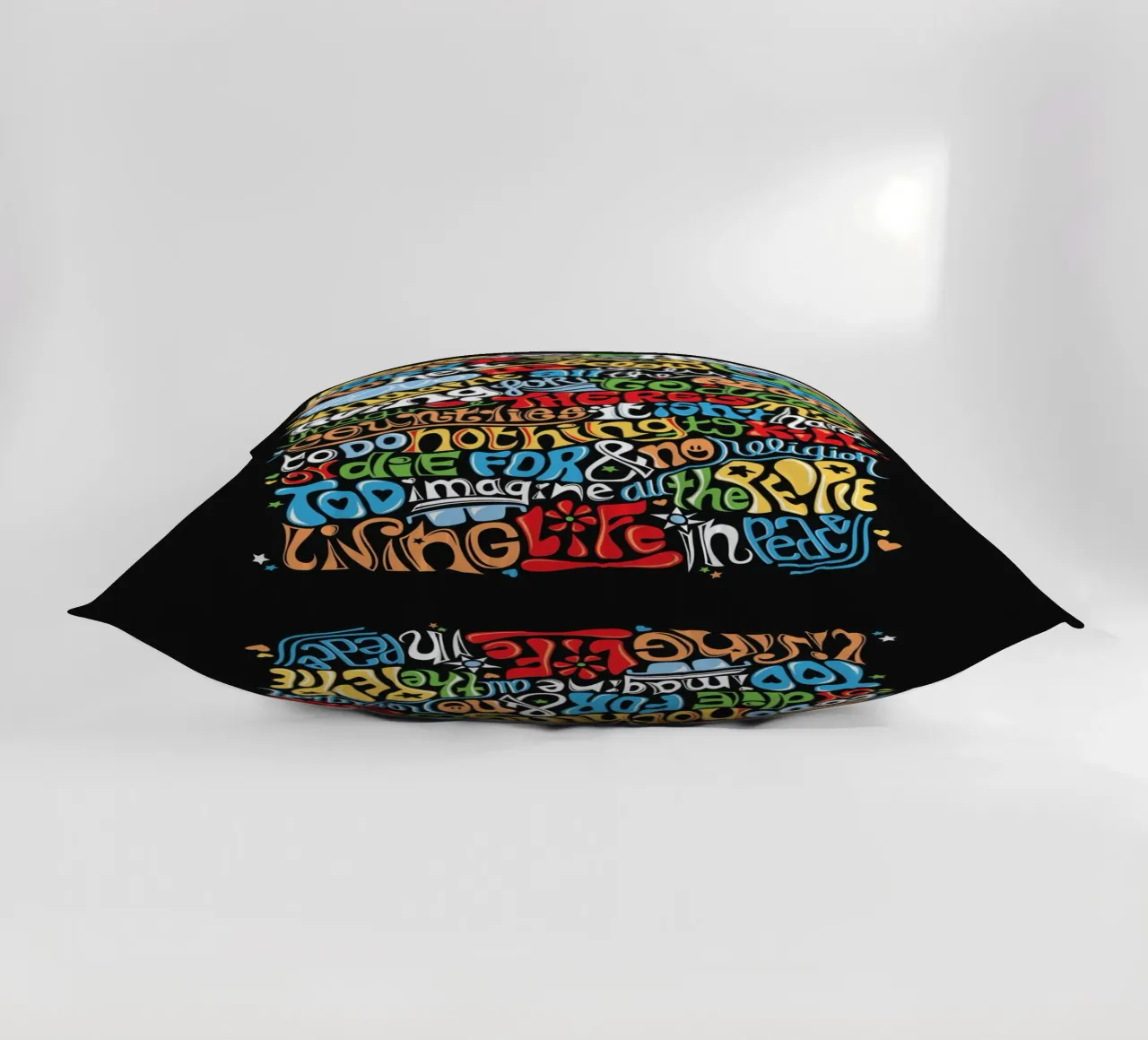 Imagine - Draw Me A Song cuscino da Nour Tohme