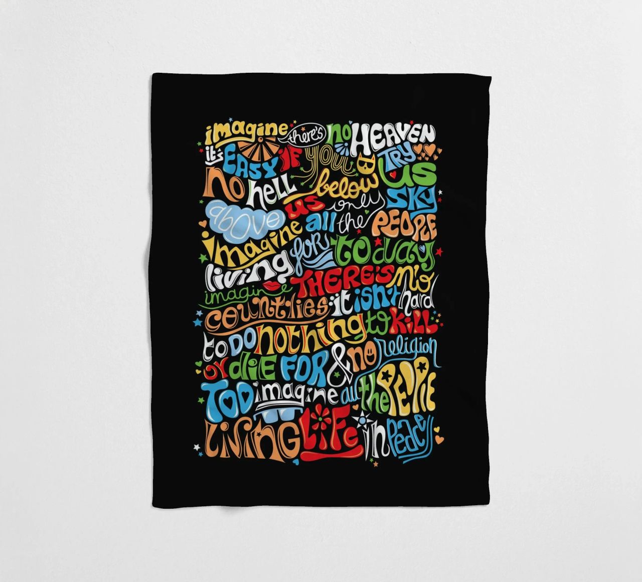 Imagine - Draw Me A Song coperta in pile da Nour Tohme