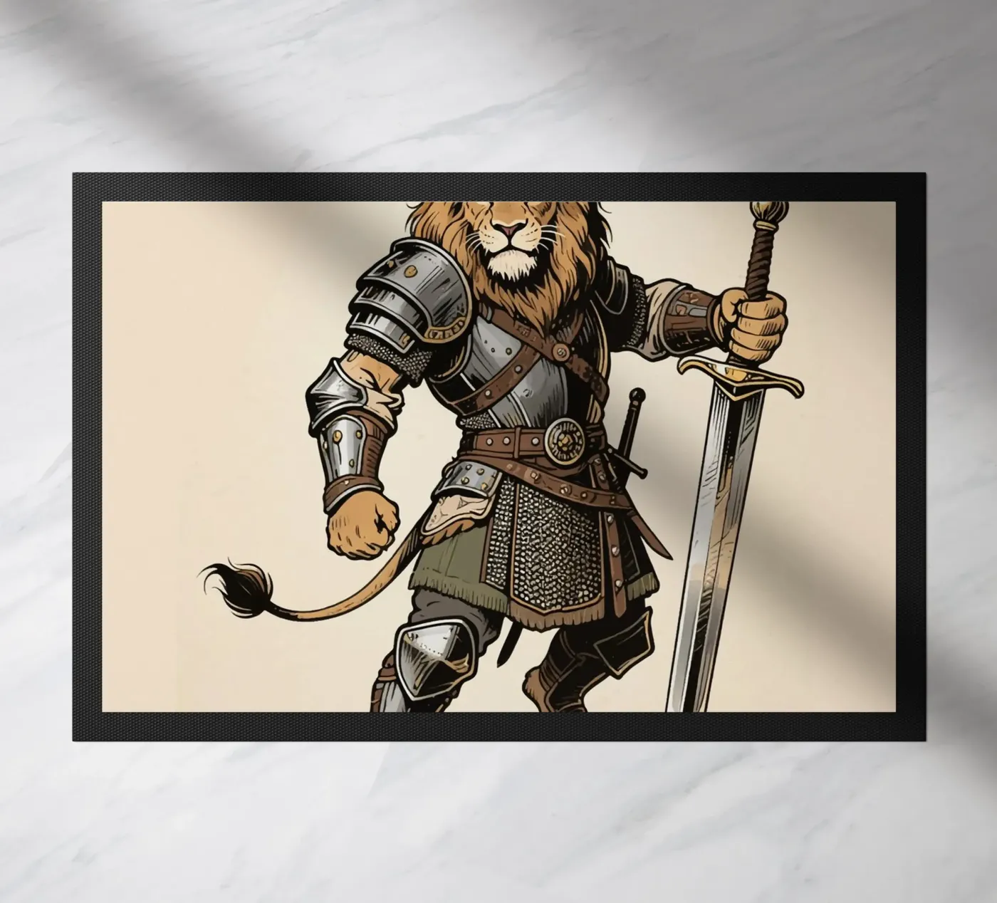 Warrior Lion zerbino da knowledge