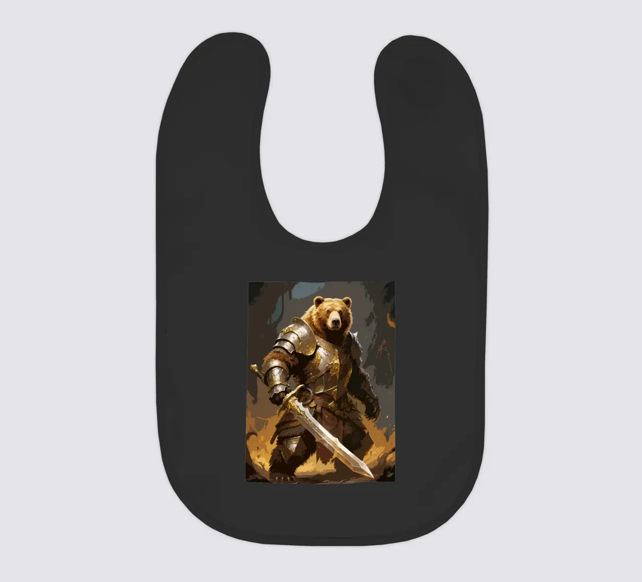 Bear Warrior bavaglino da knowledge