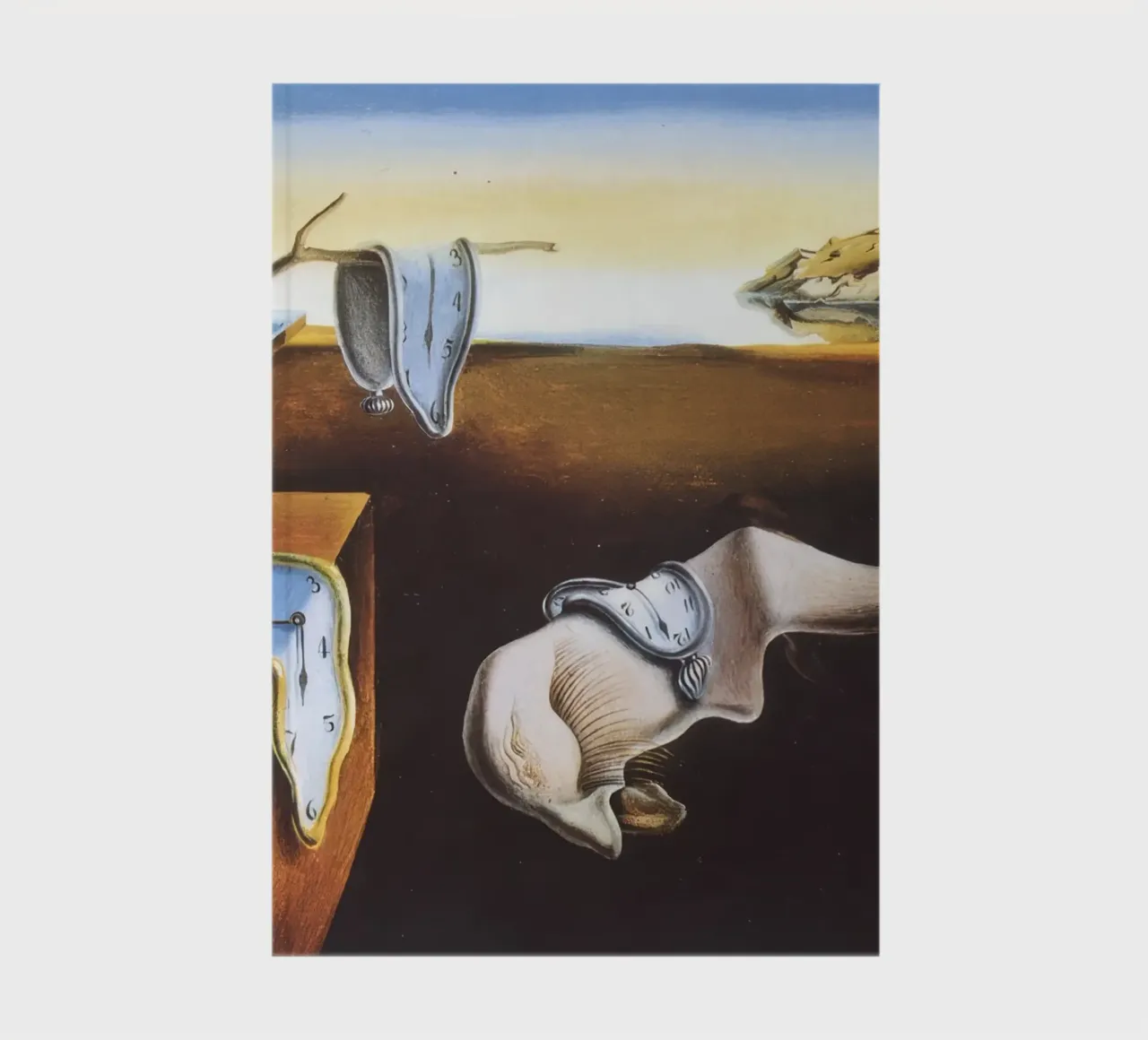 salvador daly The Persistence of Memory (1931) notebook by Rayretr