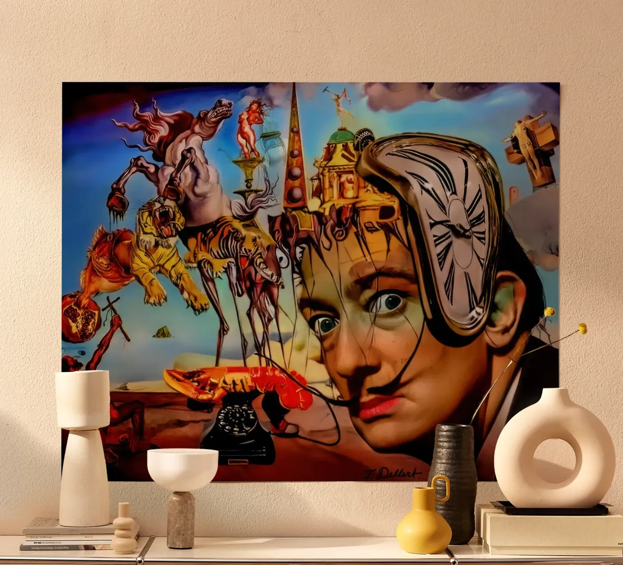 salvatore daly poster con telaio in plastica da Rayretr