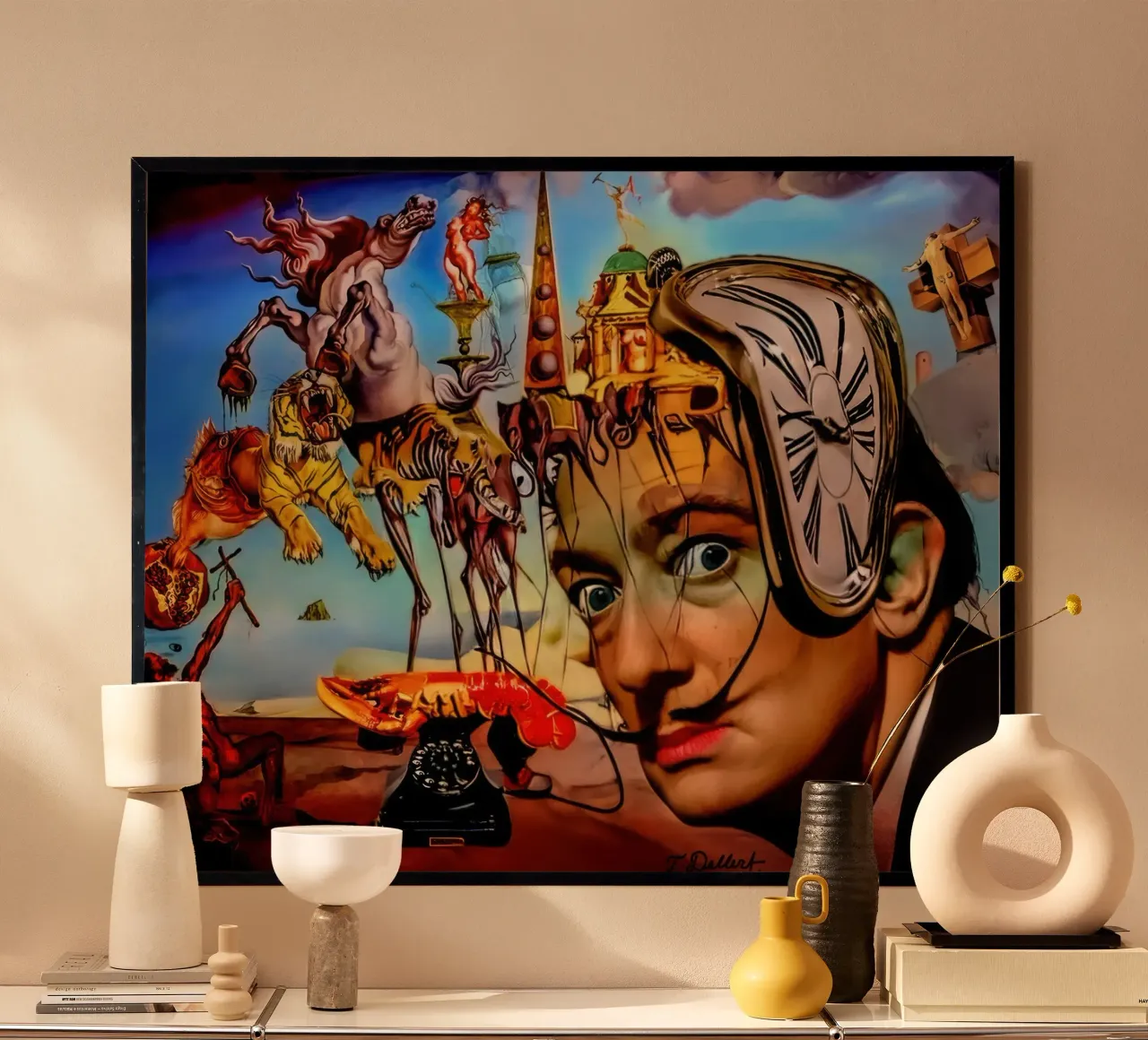 salvatore daly poster con telaio in plastica da Rayretr