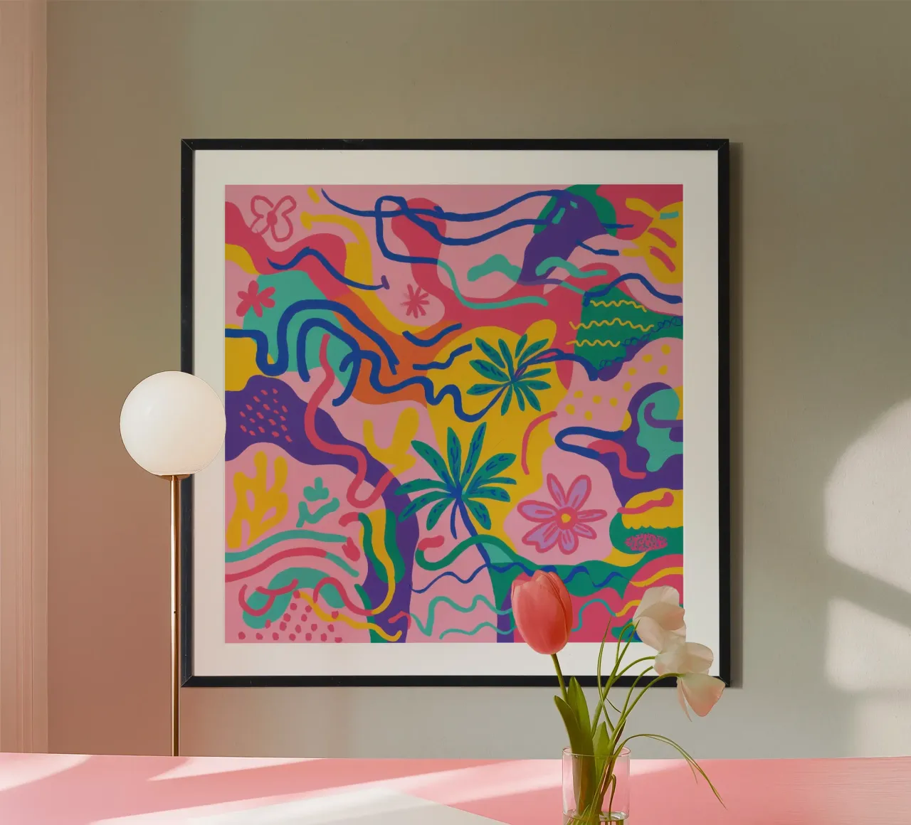 Sogno psichedelico dell'oasi poster da Enter Bloom