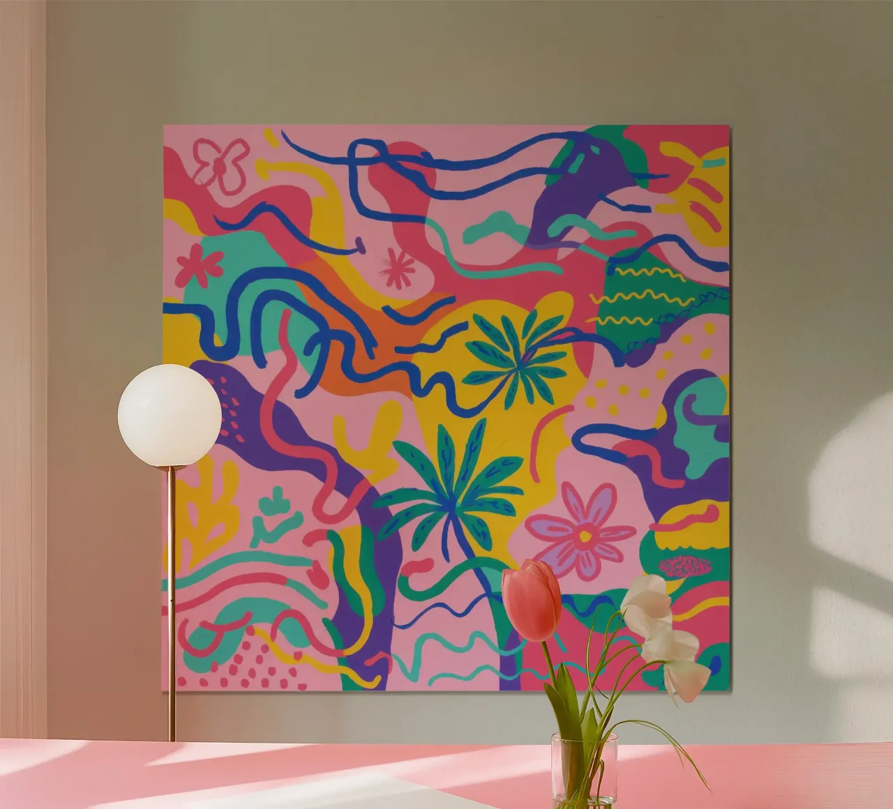Sogno psichedelico dell'oasi poster da Enter Bloom