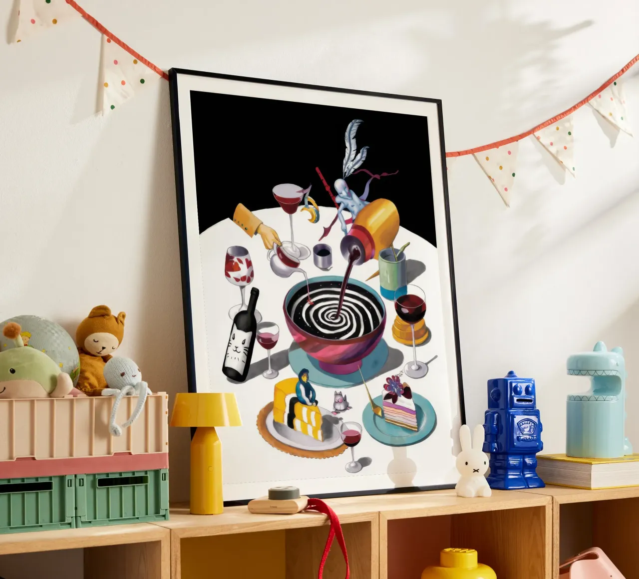 Congegno del caos caffeinato poster da Enter Bloom