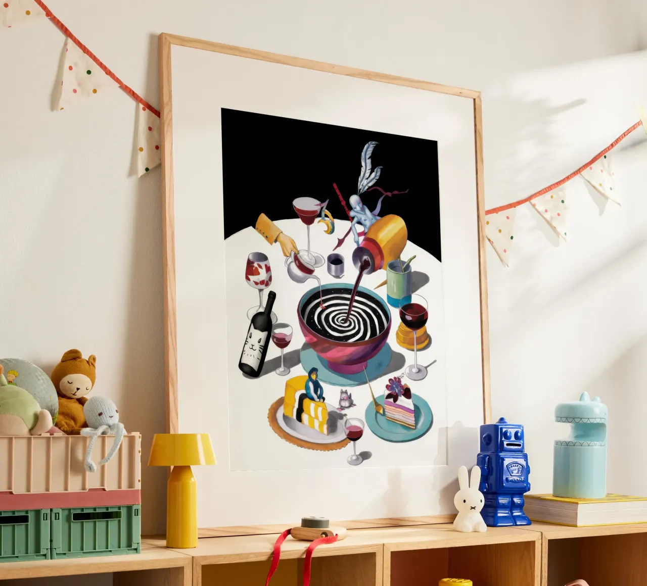 Congegno del caos caffeinato poster da Enter Bloom
